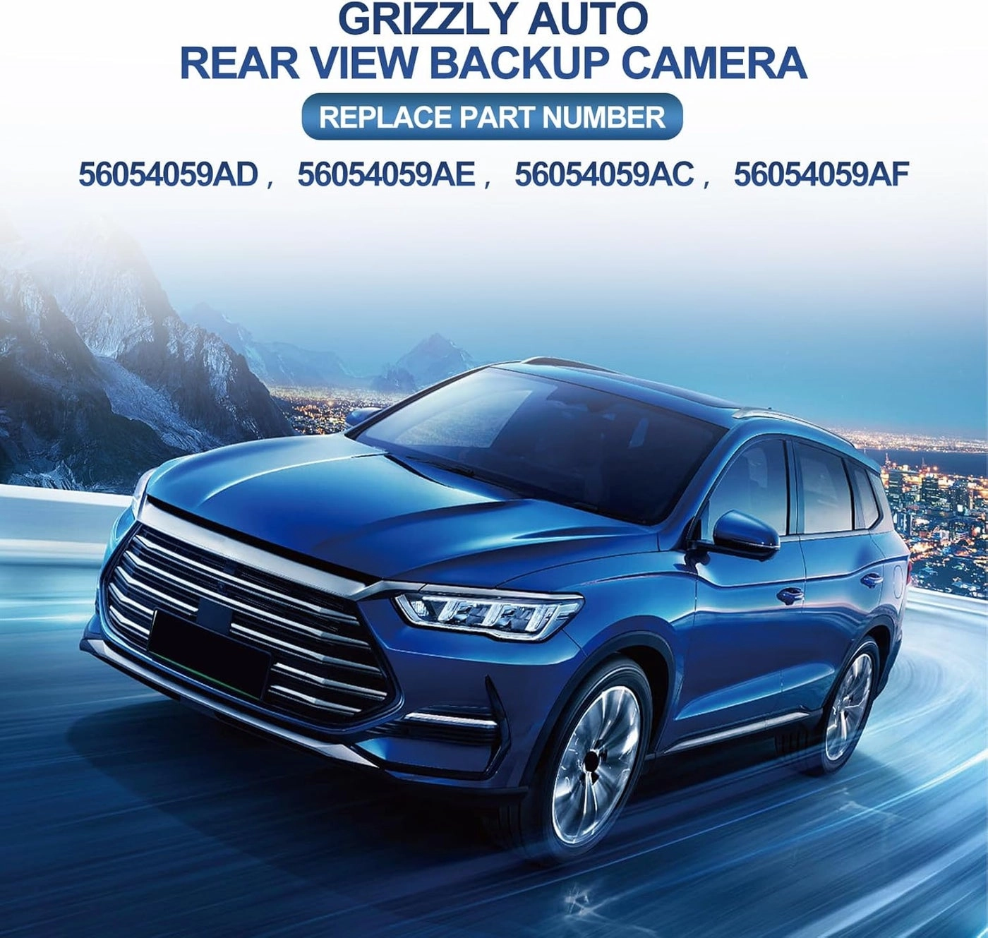 Rear View Backup Camera - Jeep Grand Cherokee & Dodge Durango (2011-2013)