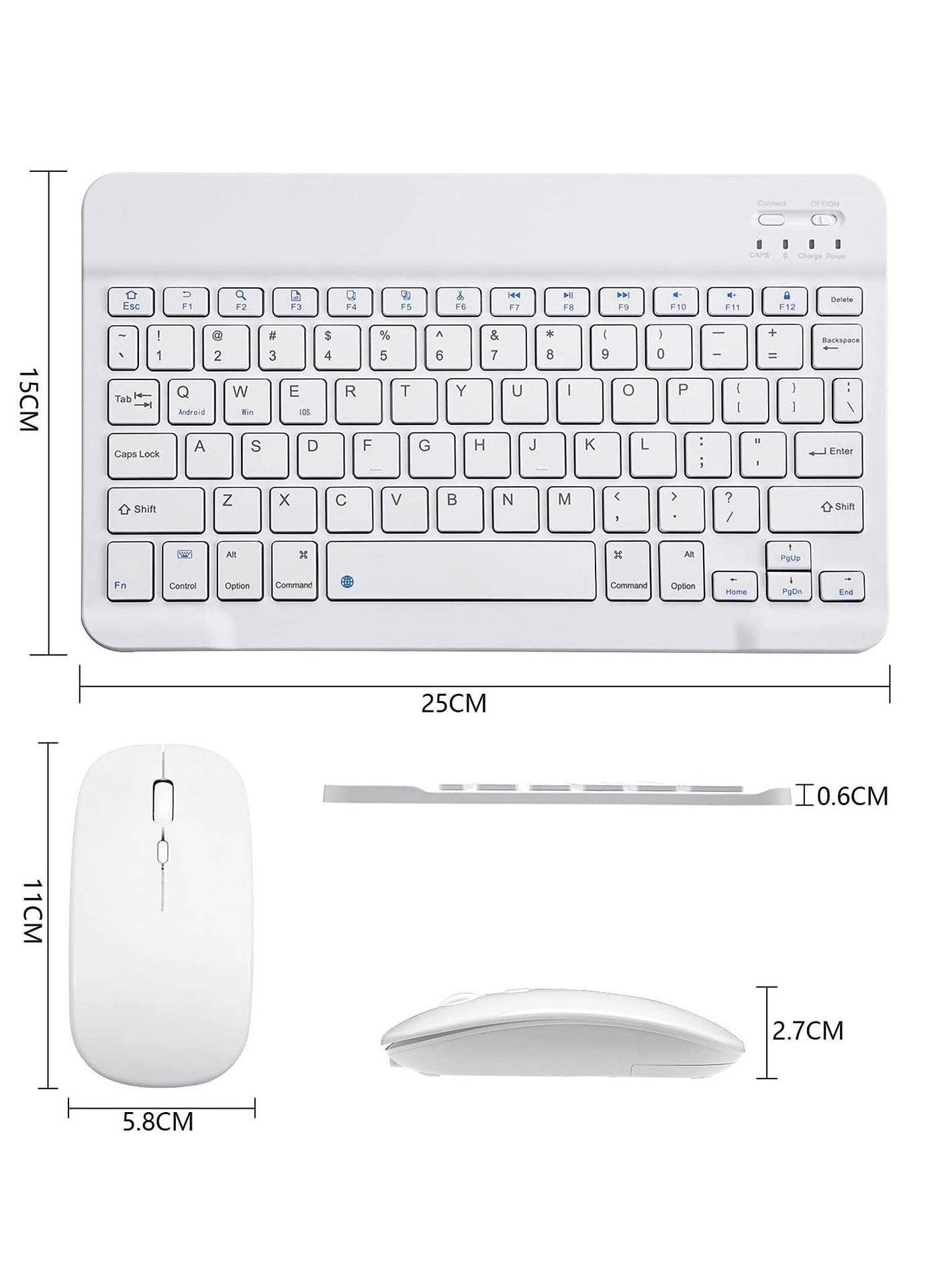 Keyboard and Mouse Combo - US Wireless