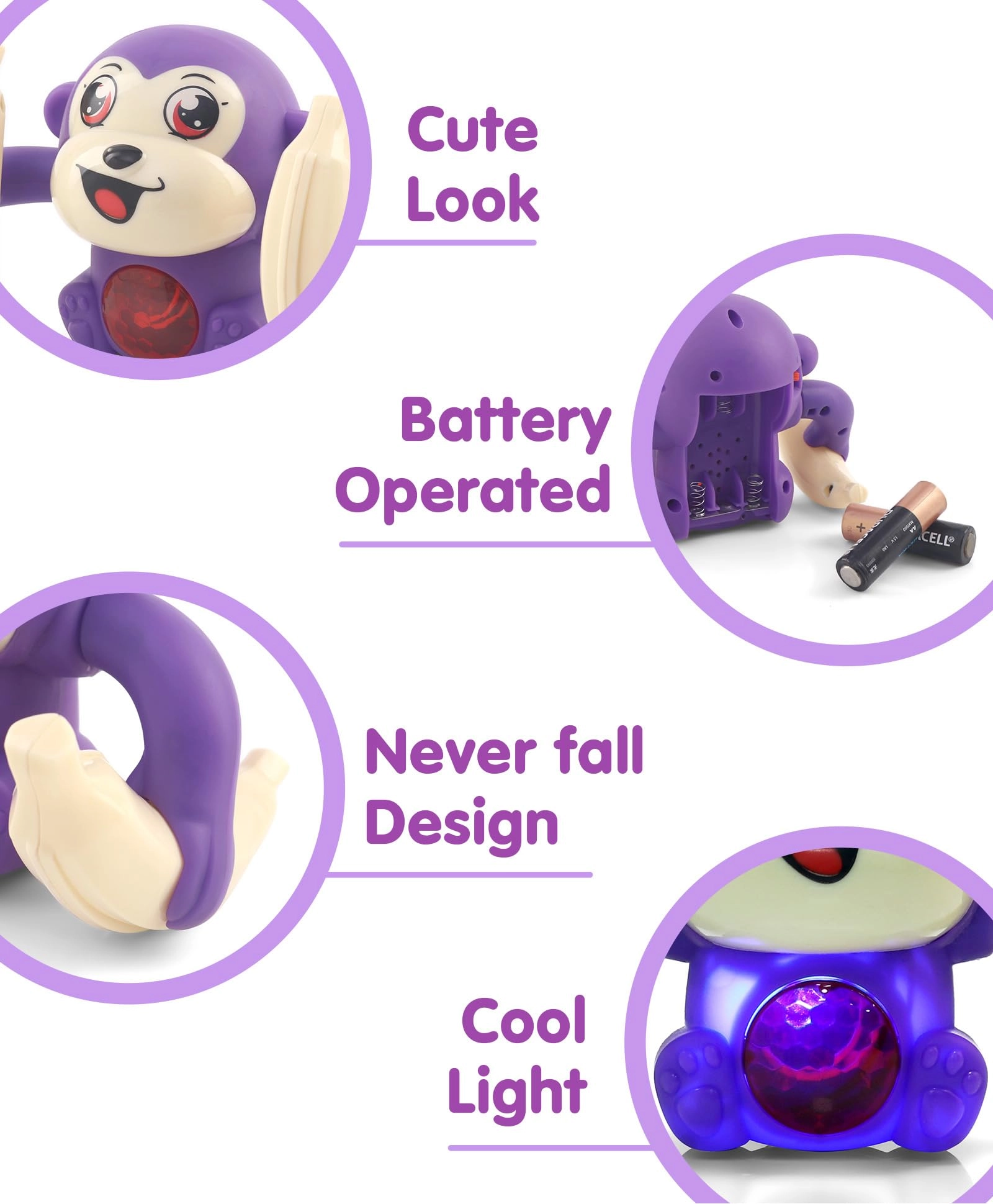 Dancing Monkey Musical Toy - 6 months+