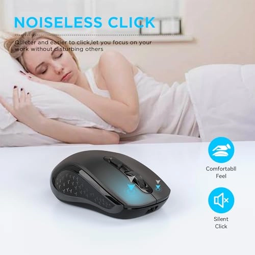 Wireless Computer Mouse - Bluetooth USB