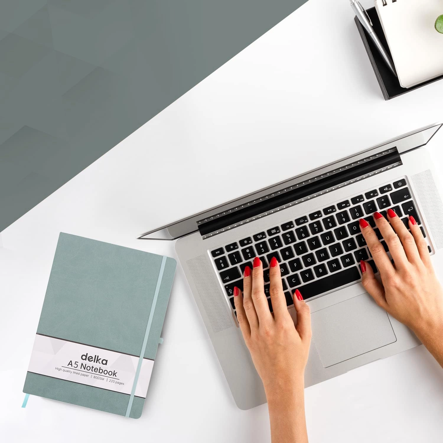 A5 Notebook A5 Hardcover - Lined 110 Sheets