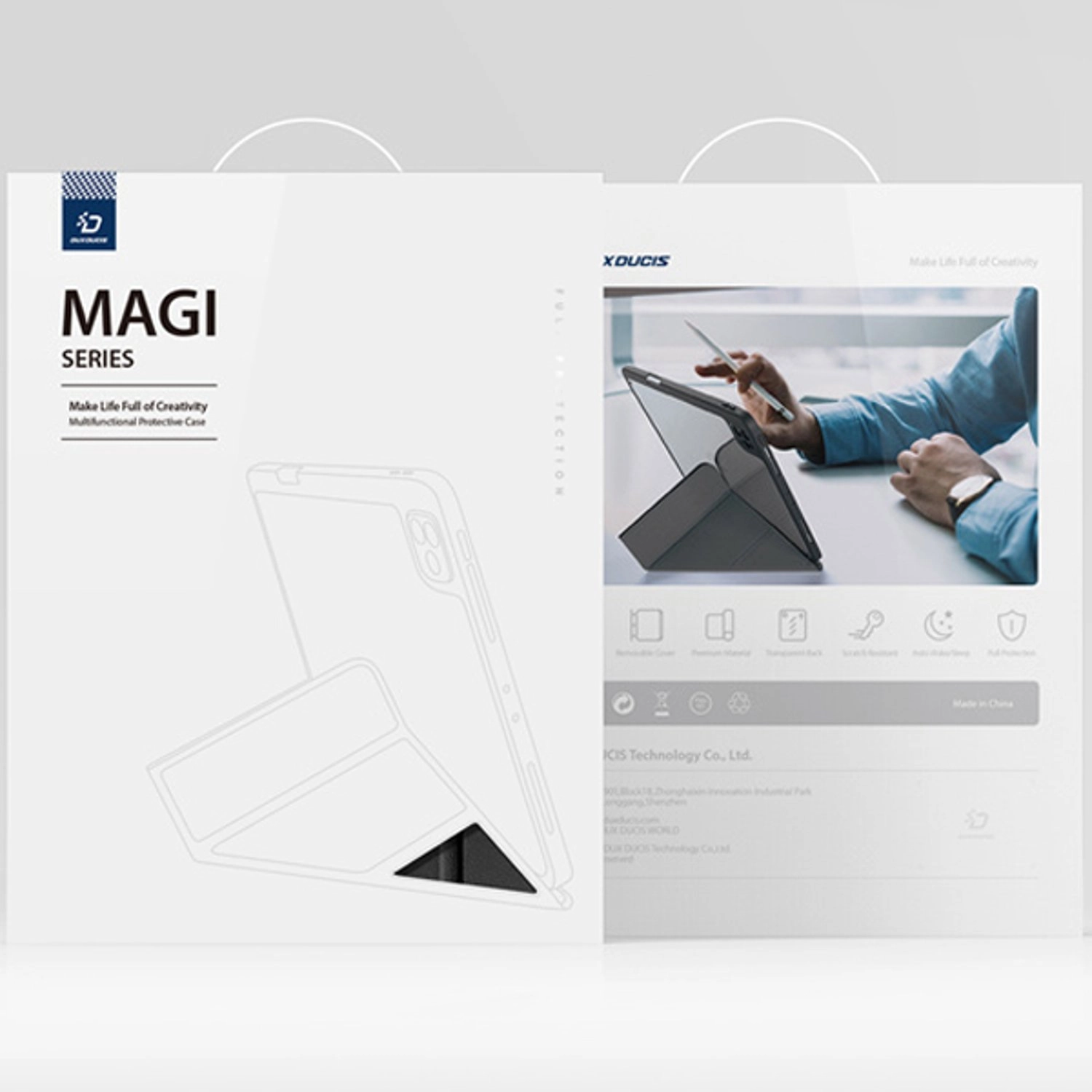 Smart Folio Case with Pencil Holder for iPad 10 (2022)