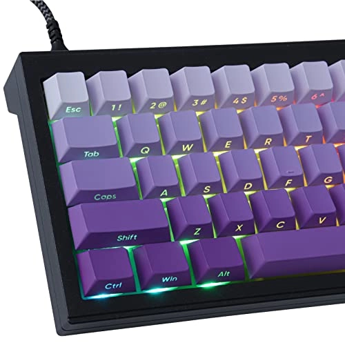 Keycaps PBT - 135 Keys Purple Gradient Cherry Profile