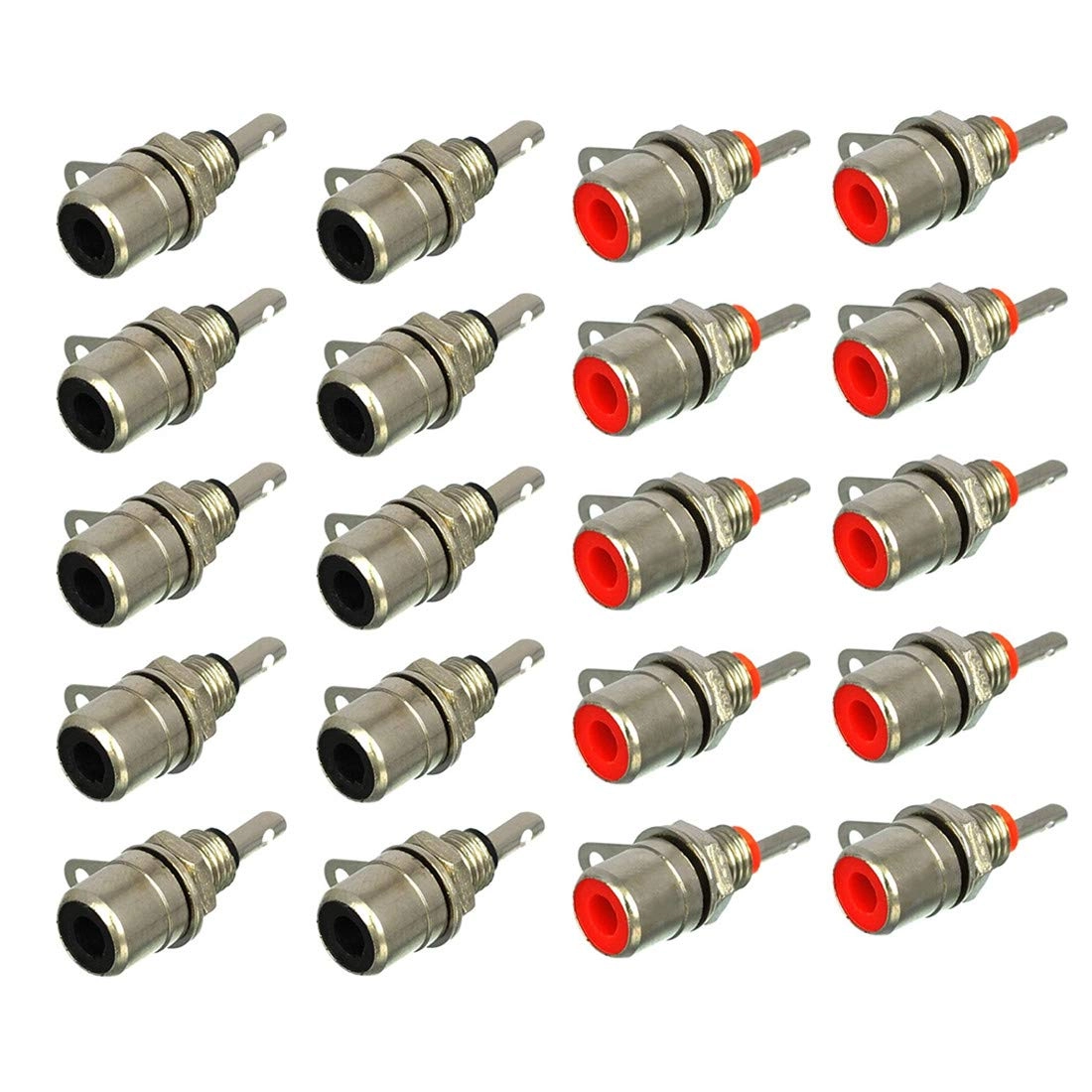 RCA Female Socket Connector Pack