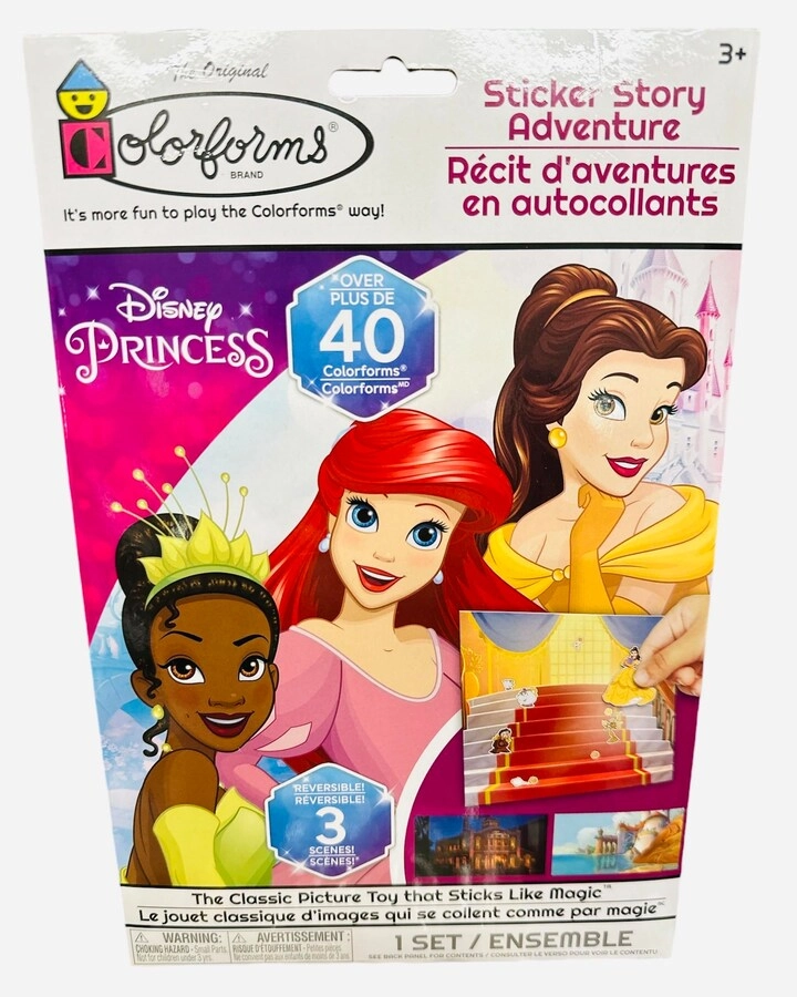Colorforms Disney Princess Activity Sticker Book