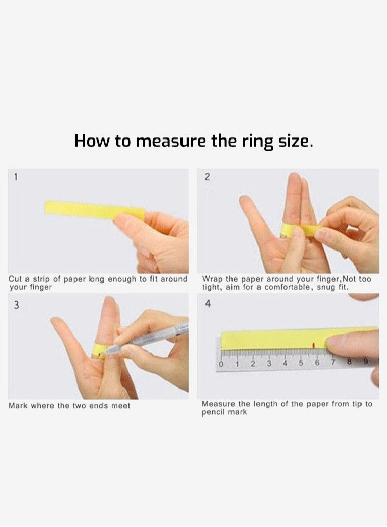 Halo Ring RZ01 - Sahra Black Size 8