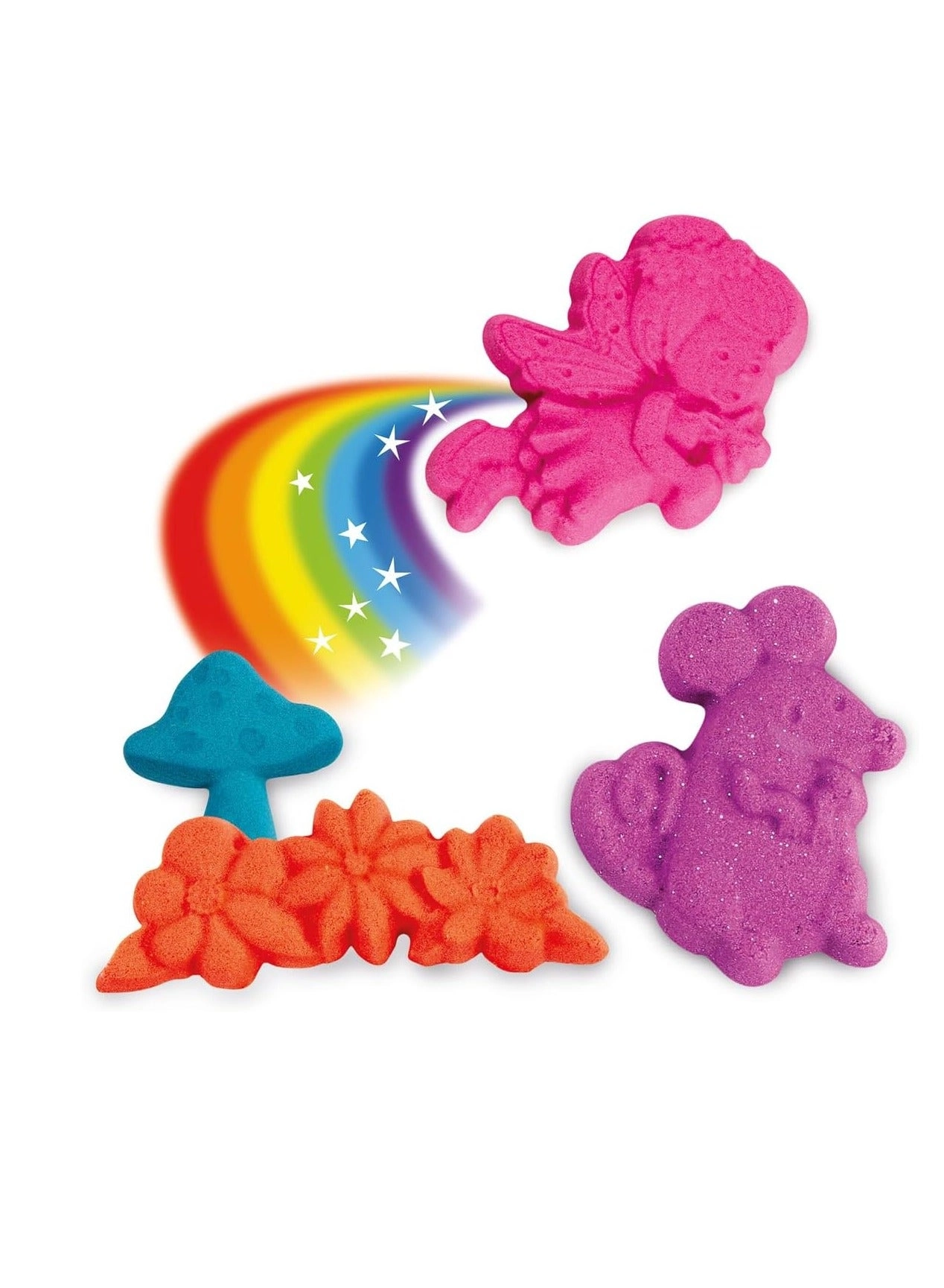 Super Soft Sand Enchanted Fairyland - 600gm glitter sand