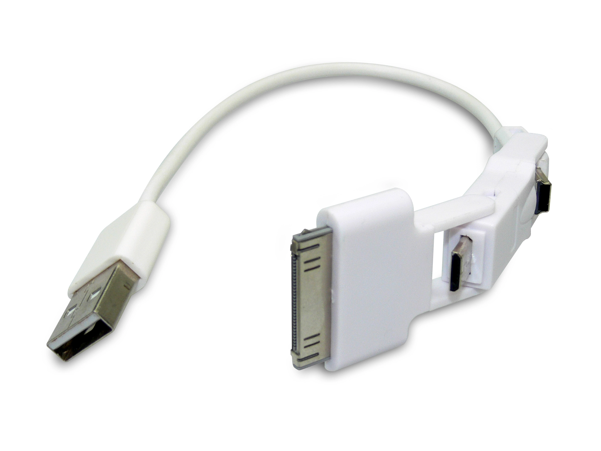 Sandberg 3in1 USB Sync & Charge Cable USB 0.15m