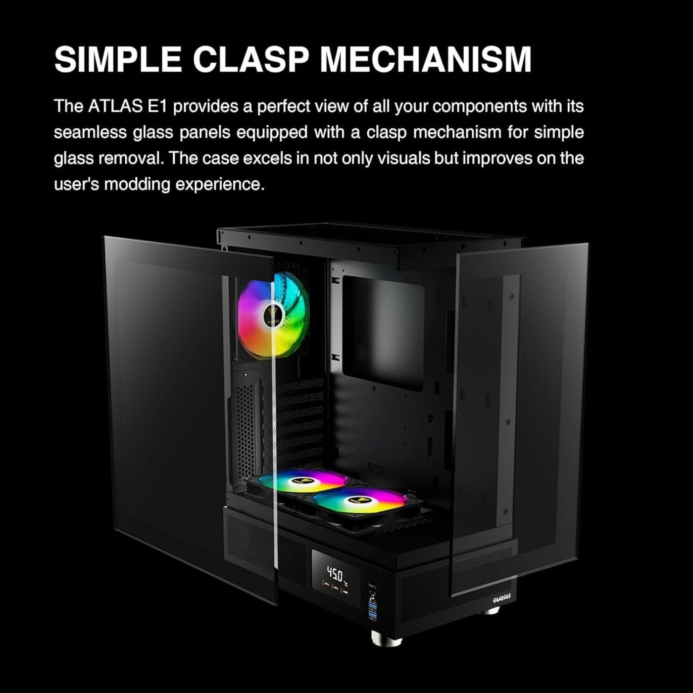 TALOS E3 MESH - Side Tempered Glass Panel Mid-Tower ATX