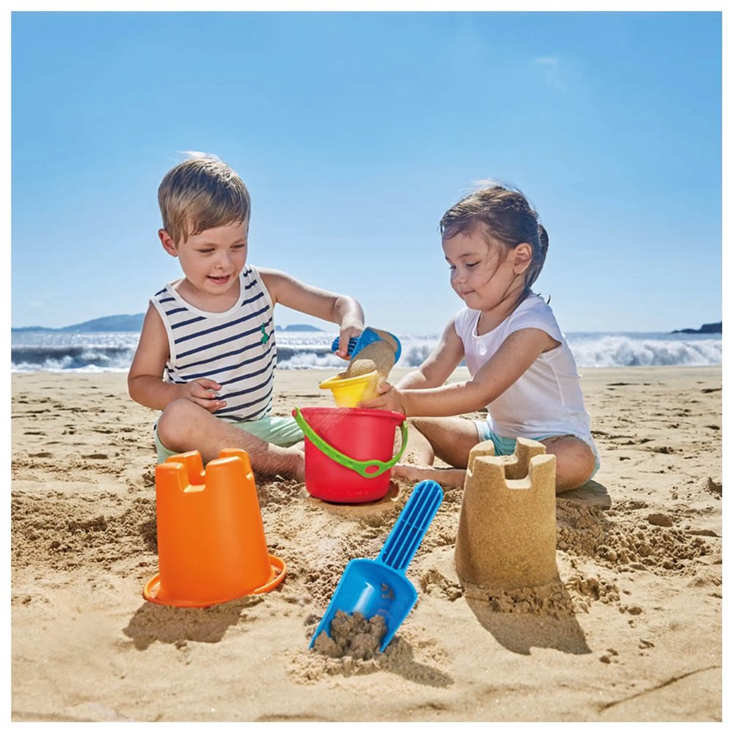 5-in-1 Sand & Beach Toy Set - 5pc Ages 3+