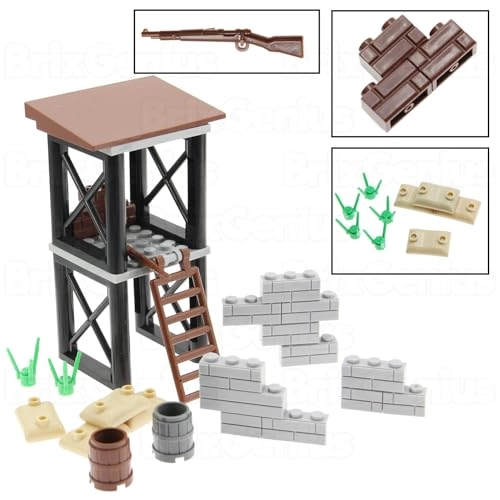 Military Weapon Pack - 24Pcs