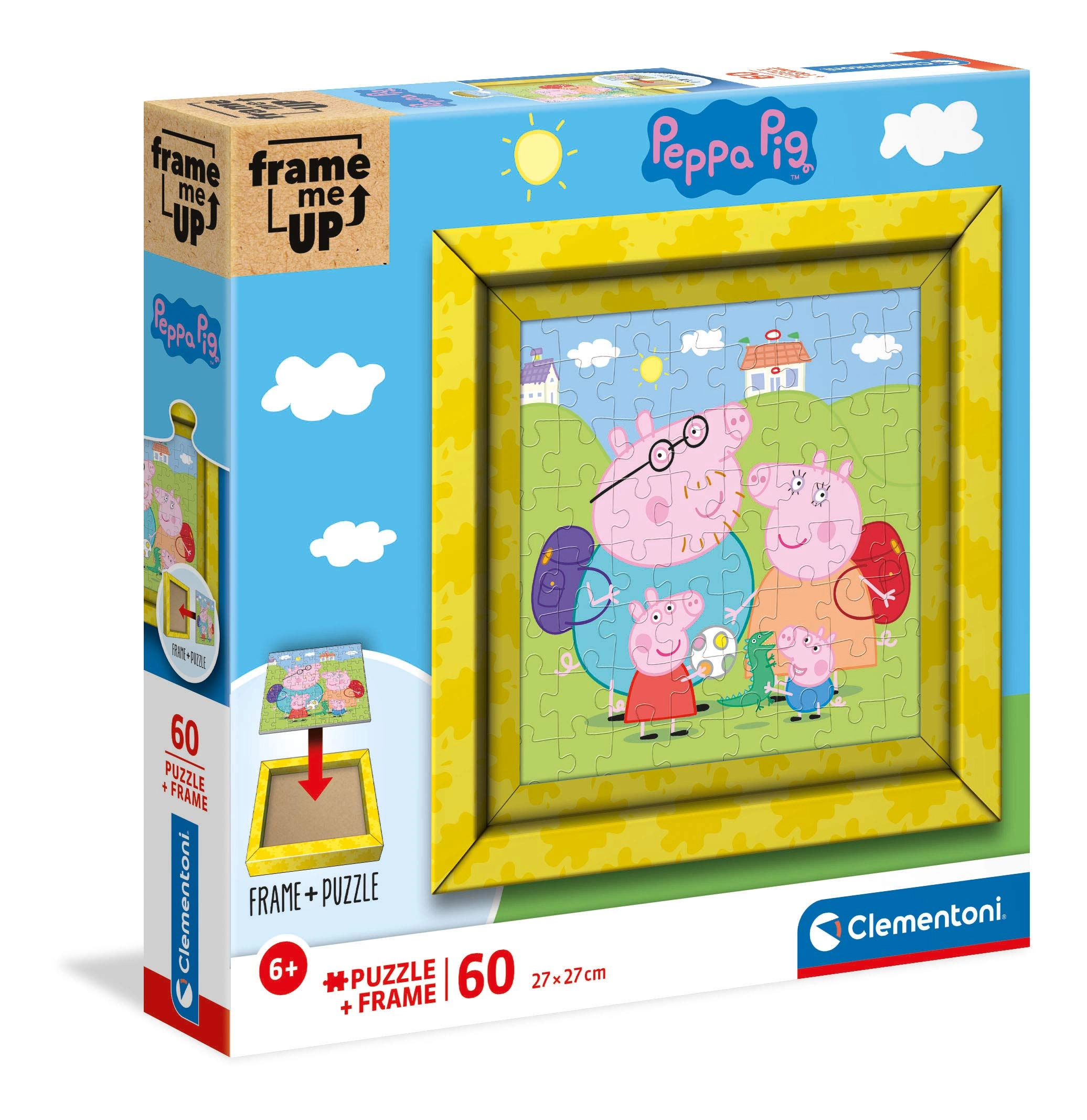 Clementoni Peppa Pig Frame Me Up Puzzle (38809) - 60 pcs
