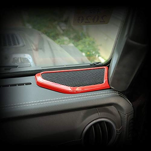 A pillar Speaker Decoration Cover Trim - Wrangler JL JLU & Gladiator JT 2018 2019 2020 2021 2022 2023 2024 A-Pillar