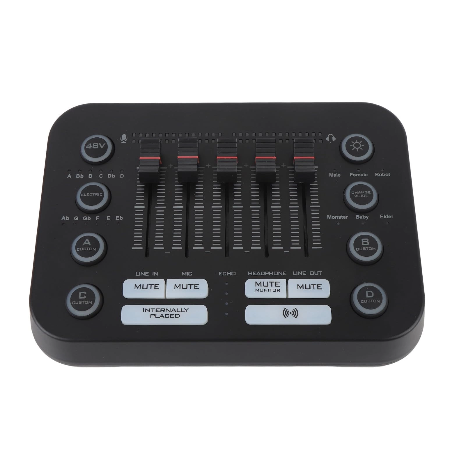 Jiawu Gaming Sound Mixer - 5 channels