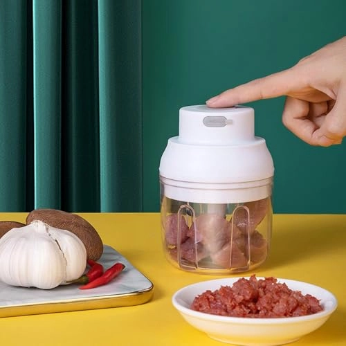 Mini Electric Chopper - 250ml rechargeable