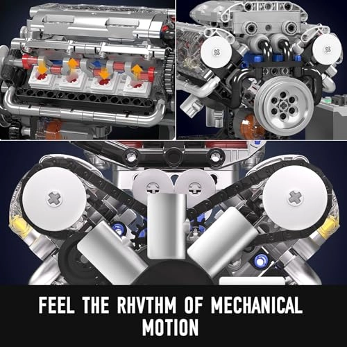 V8 Engine Model Kit Engineer - 14 years+ 535 pieces
