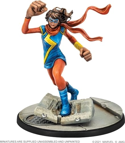 Marvel Crisis Protocol: Ms. Marvel - Miniatures Game Character Pack