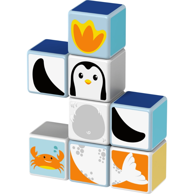 Printed Sea Animals Magicube - 18 Months 11 piece(s)