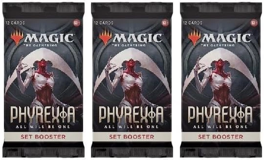 C&E Magic: The Gathering Set Booster Pack - Phyrexia All Will be one 3pcs