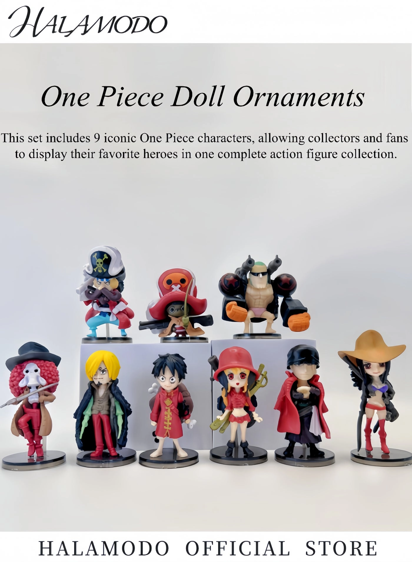 One Piece Action Figures Bundle