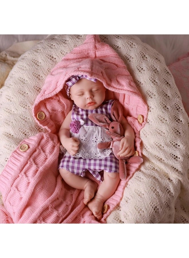 Lucy Reborn Baby Doll - 16Inch Silicone Poseable Smiling Ages 3+