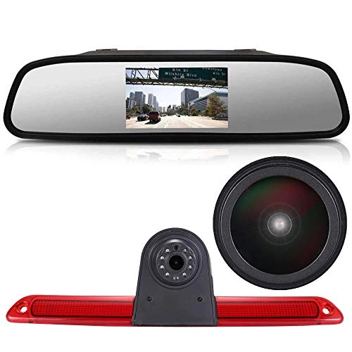 Car Boot Handle Reversing Camera - Night vision Wired 1280P