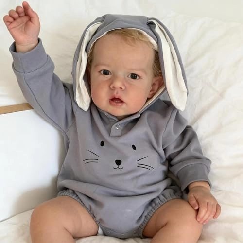 Liam Reborn Baby Doll - 20 inch Vinyl Boy Blonde Hair Ages 3+