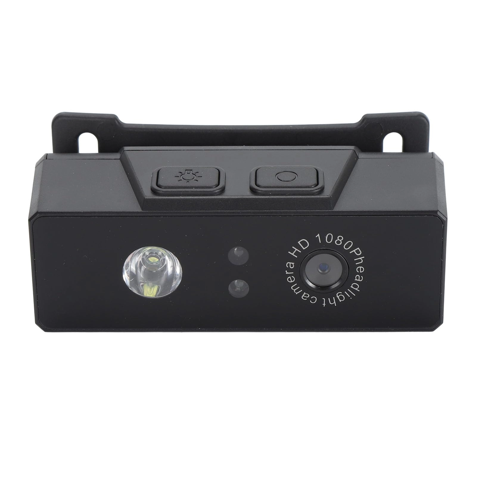 ASHATA Headlamp Wearable Camera - 1080P 1800mAh 45° Angle Adjustment