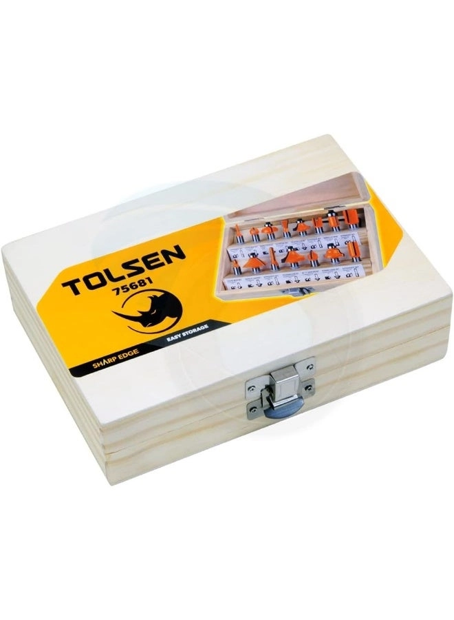 Router Bit Set - 15Pcs 5/16