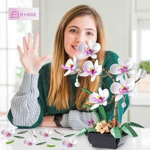 Orchid Flower Building Set - 581pcs Occasion