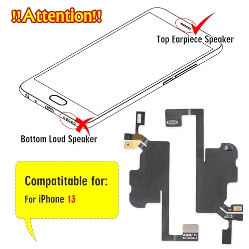 Earpiece Speaker for iPhone 13 - Proximity Sensor Flex Cable
