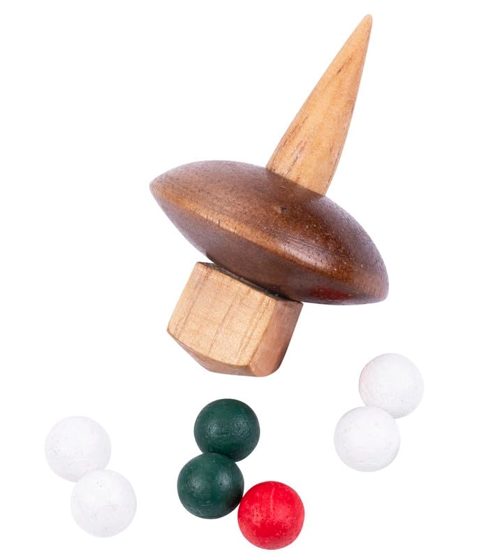 350490 - Wooden Zipline Wheel Game of Chance