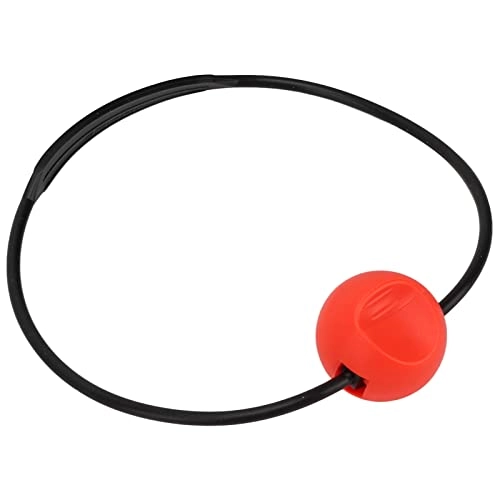 Diving Cylinder Knocker Ball - Black Strap + Orange Ball silicone