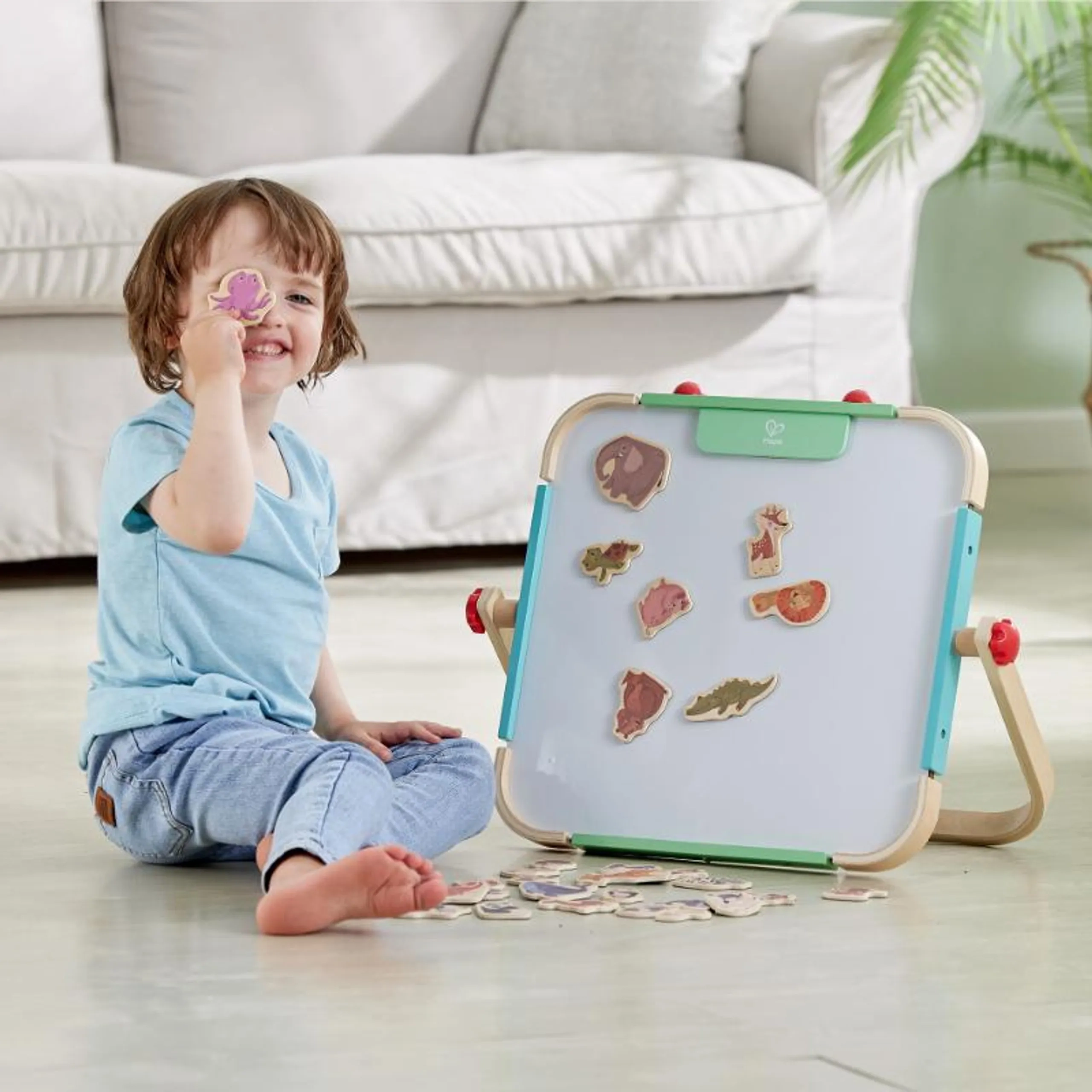 Wooden Magnetic Animals - Suitable for 2 years & above 30pcs