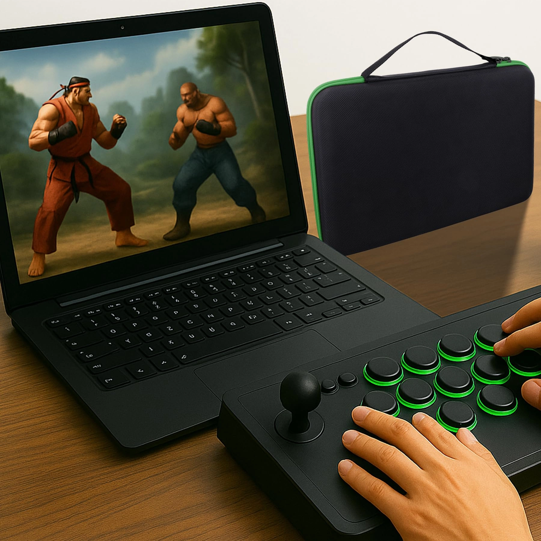 8BitDo All-Button Arcade Case - Switch & Windows