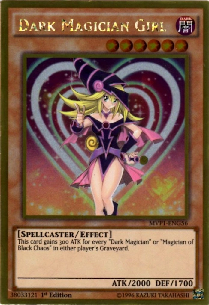 Dark Magician Girl MVP1-EN056 - The Dark Side of Dimensions Movie Pack 1st Edition