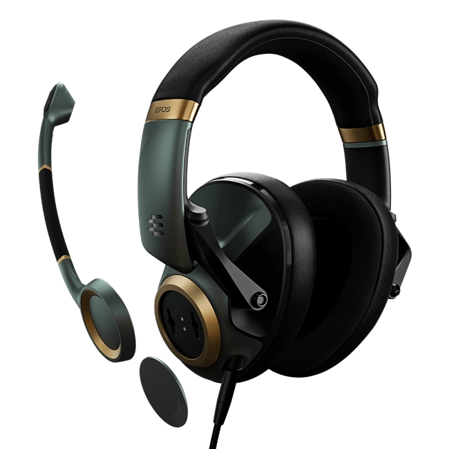 H6 Pro - Closed Acoustic Gaming Headset Green