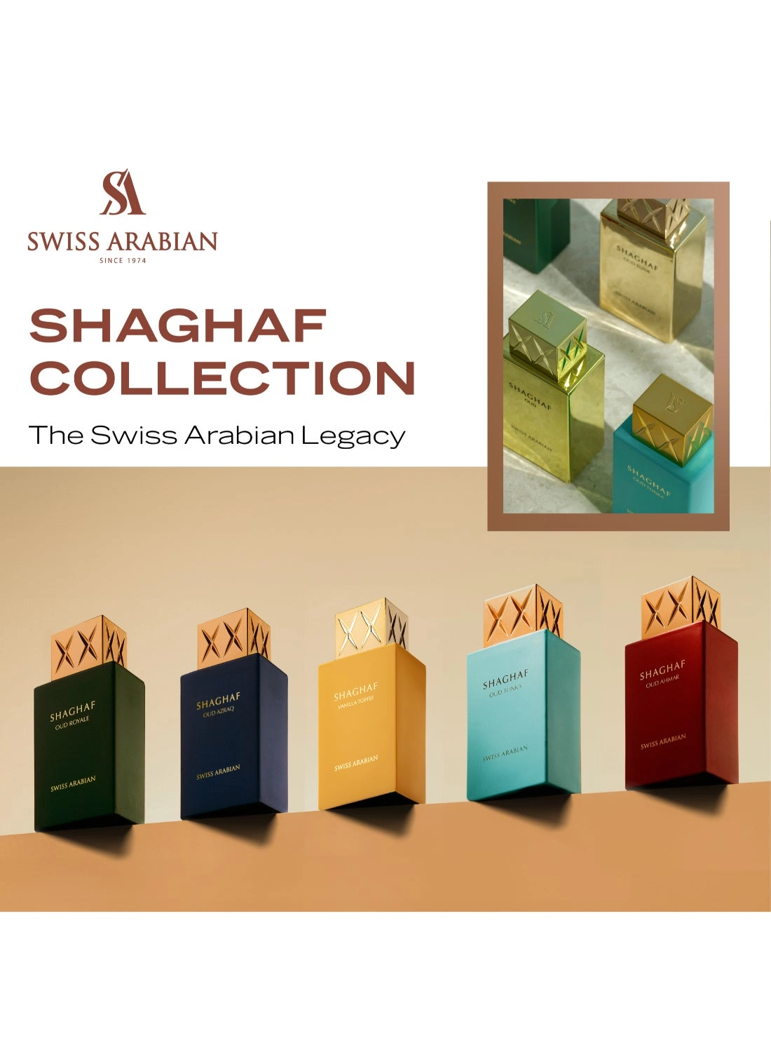 Shaghaf Oud Aswad Eau de Parfum 75ml