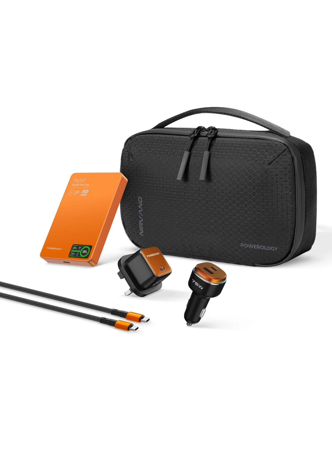 Powerology Nirvano - MagSafe 10000 mAh 75W Kit