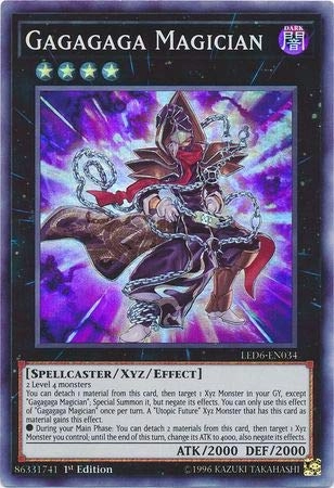 Yu-Gi-Oh! Gagagaga Magician LED6-EN034