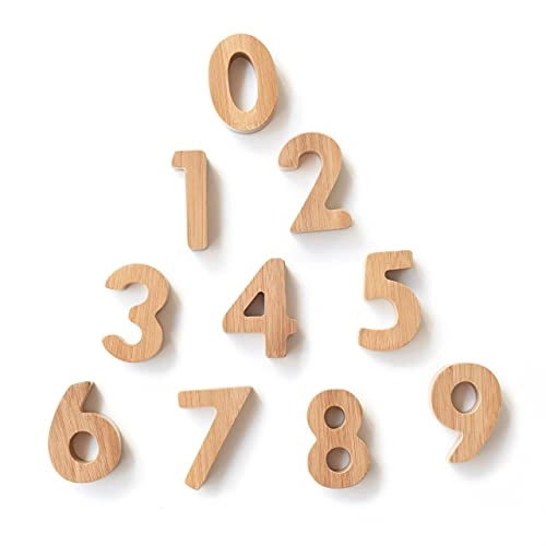 Bamboo Numbers - 3 years and up 10 pieces