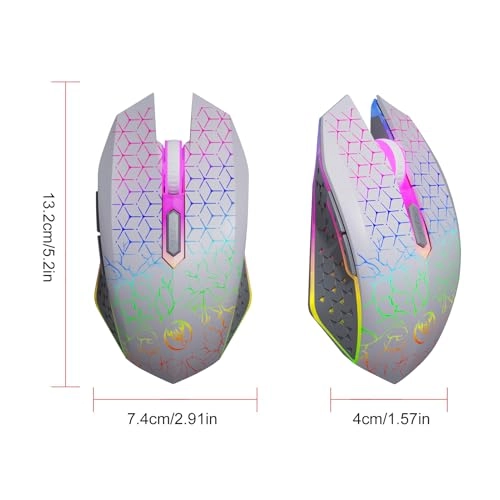 Dual Mode Wireless Mice - 2.4G BT5.2