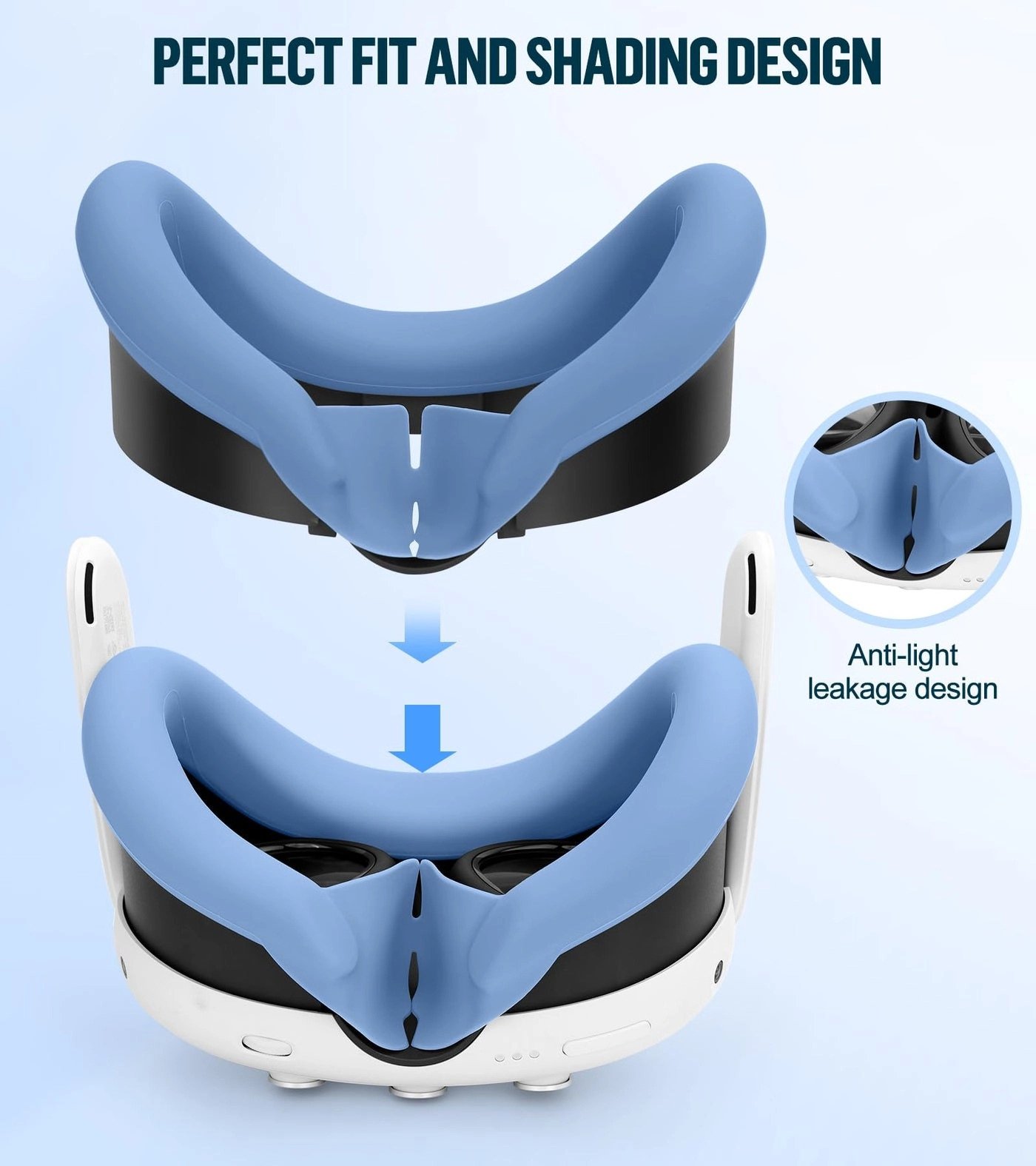 Silicone Cover Set - Compatible with Meta/Oculus Quest 3 Controller Grips