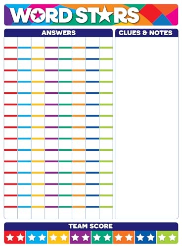 Word Stars: The Game Of Cracking Cryptic Clues To Find The Mystery Word