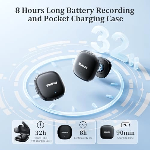 Ai Noise Cancelling Wireless Microphone USB+Wireless Microphone