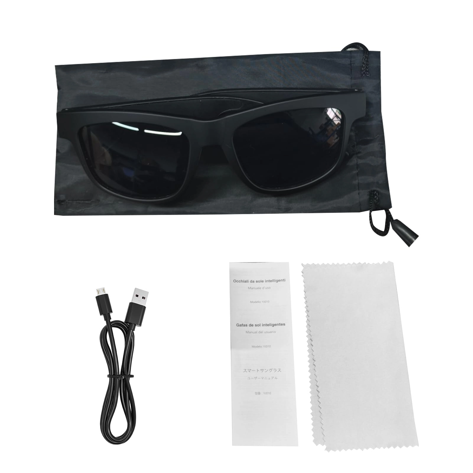 Wireless BT Smart Glasses - BT 5.4 130mAh UV400
