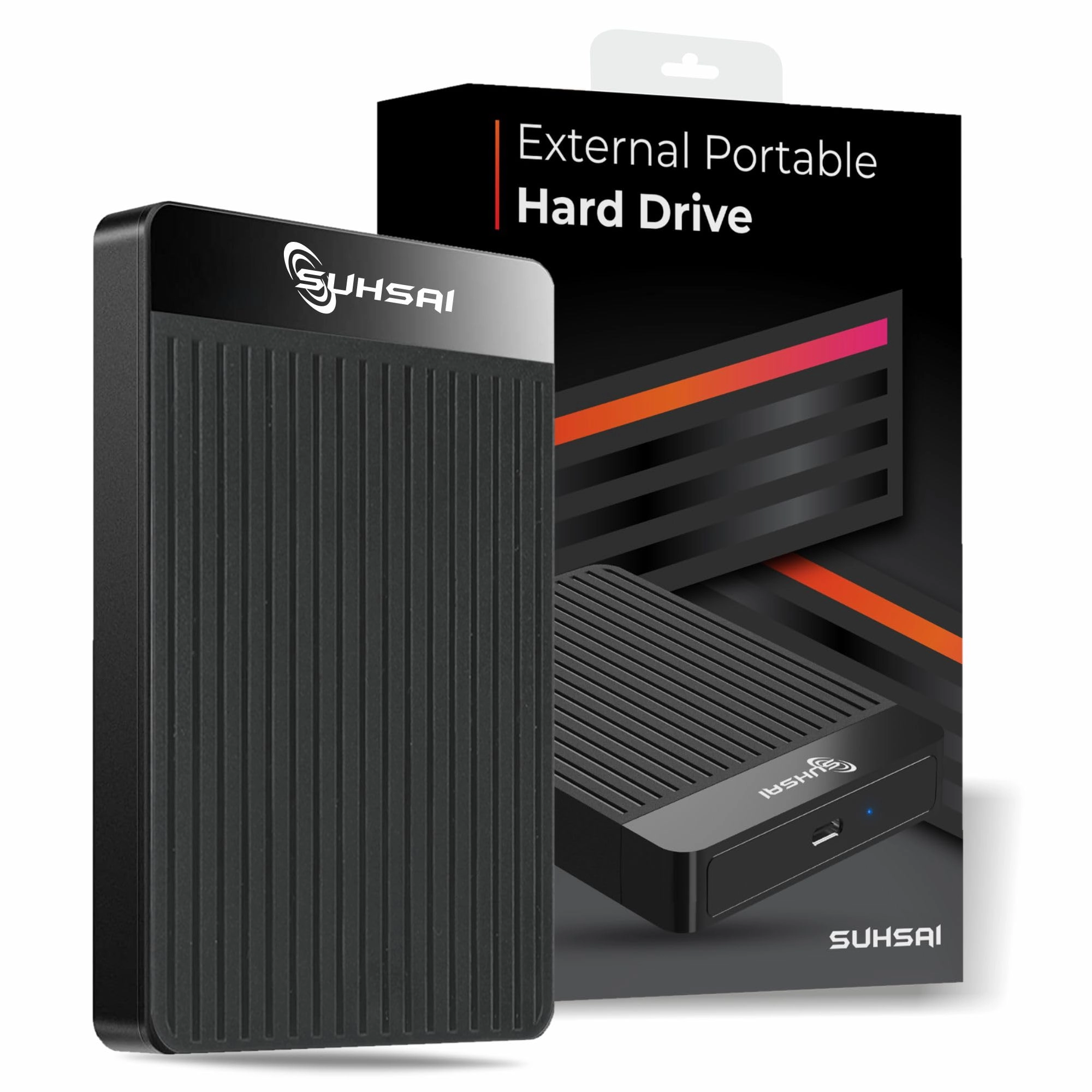 SUHSAI USB-C - 7200 RPM 1TB 2.5-inch HDD