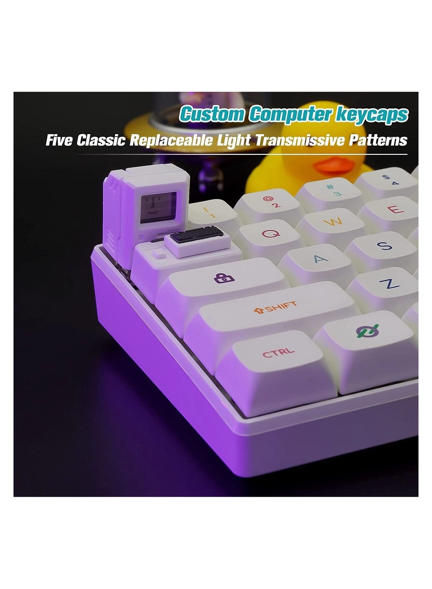 Magnetic Light Transmission Keycaps