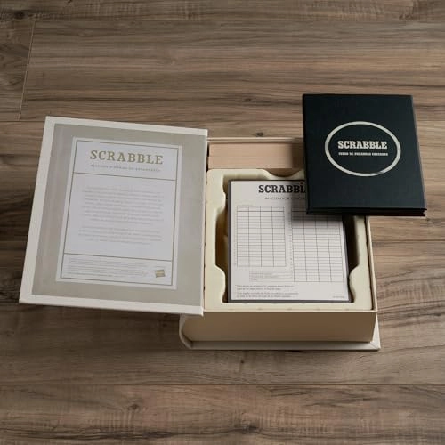 Scrabble: Vintage Bookshelf Edition (Spanish)