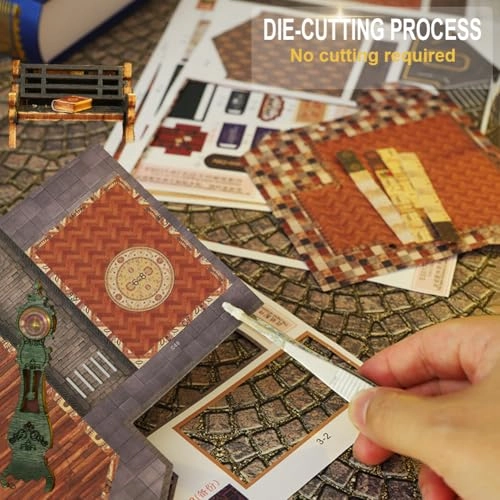 Magic House - 3D Mini Dollhouse Musical Movement